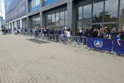 Феновете на Левски празнуват титлата