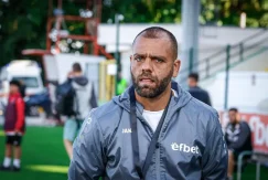 Александър Александров преди мача в Атина