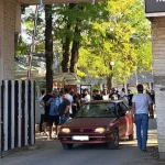 Блокада на автобуса на ЦСКА в Пловдив