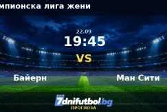 Байерн срещу Ман Сити прогноза