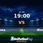 Рома срещу Интер прогноза