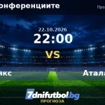 Аякс срещу Аталанта прогноза