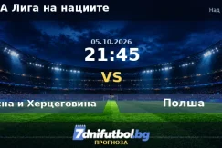 Босна и Херцеговина срещу Полша прогноза