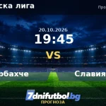 Фенербахче срещу Славия Прага прогноза