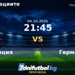 Гърция срещу Германия прогноза