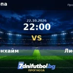 Хофенхайм срещу Лион прогноза