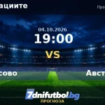 Косово срещу Австрия прогноза