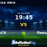 ЛАСК срещу Ливърпул прогноза