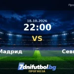 Реал Мадрид срещу Севиля прогноза