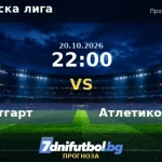 Щутгарт срещу Атлетико Мадрид прогноза