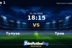 Тулуза срещу Троа прогноза